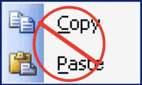 Don't copy-paste
